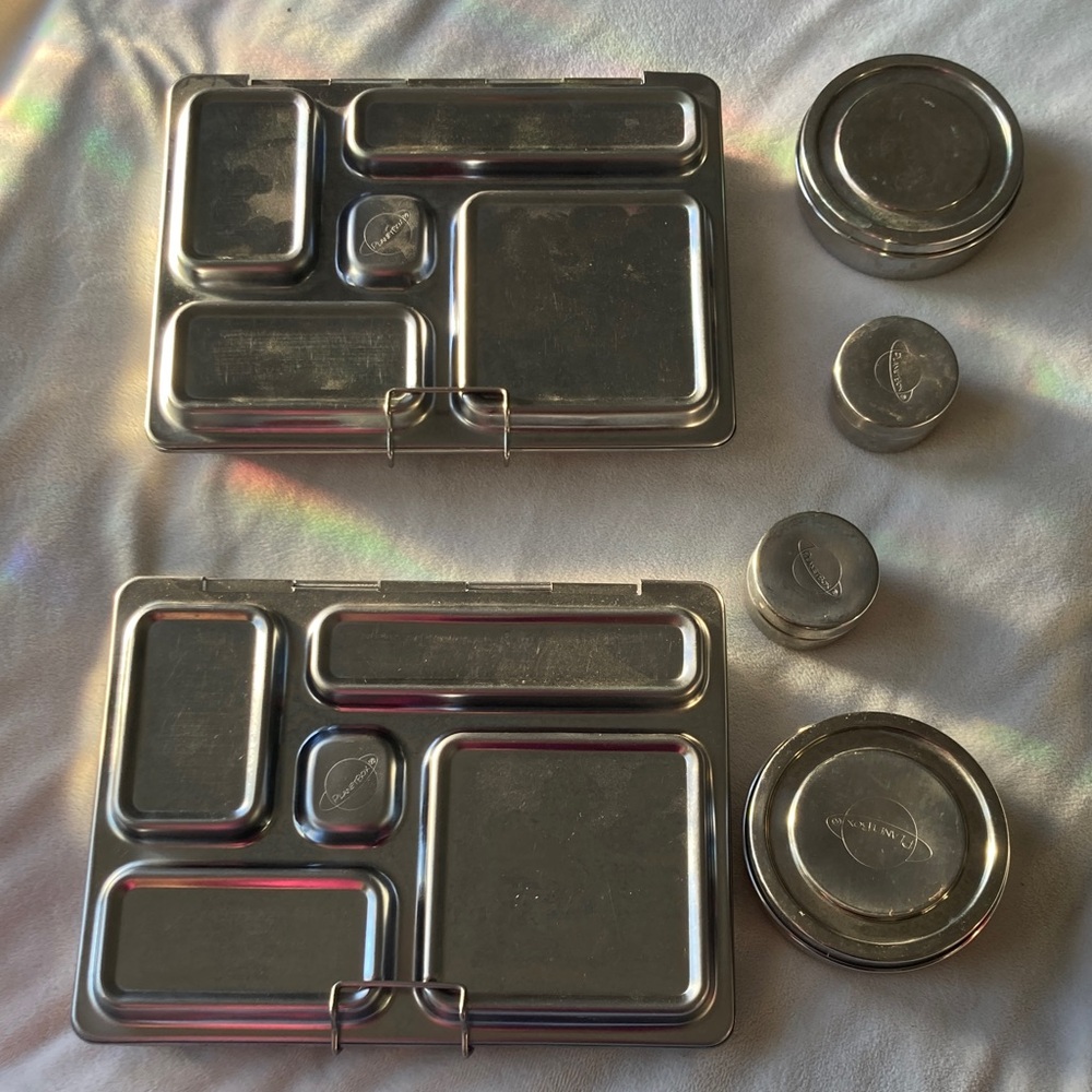 PlanetBox bento lunch box Rover - set of 2